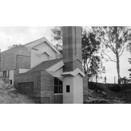 Rear view of Incinerator, Ipswich, 1936