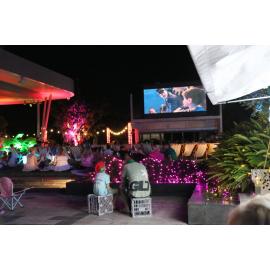 Christmas movie screening at the Christmas in Ipswich: St Nicholas Precinct, Nicholas Street & Tulmur Place, Ipswich, 2021