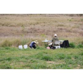 Archaeological dig at the site of the former Bremer Mills, Bundamba, 2021