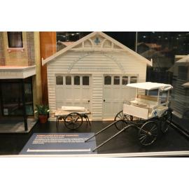 Queensland Ambulance, Ipswich Mini Crafters, display at Railway Workshops Museum, North Ipswich, 2021