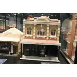 Saba's Drapery, Ipswich Mini Crafters, display at Railway Workshops Museum, North Ipswich, 2021