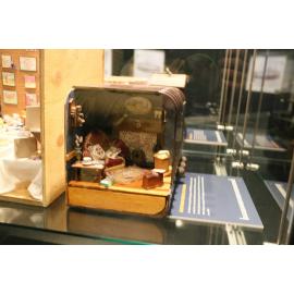 Burwood Breville Radio, Ipswich Mini Crafters, display at Railway Workshops Museum, North Ipswich, 2021