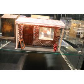 Barber Shop, Ipswich Mini Crafters, display at Railway Workshops Museum, North Ipswich, 2021