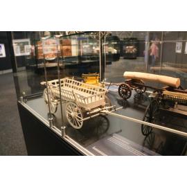German Wagon, Ipswich Mini Crafters, display at Railway Workshops Museum, North Ipswich, 2021