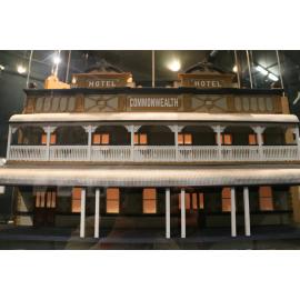 Commonwealth Hotel, Ipswich Mini Crafters, display at Railway Workshops Museum, North Ipswich, 2021