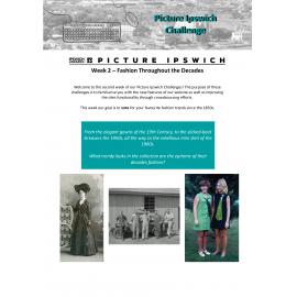Picture Ipswich Challenge - Week 2: Fashion throughout the decades - User Guide
