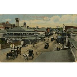 Nicholas Street, Ipswich, Queensland postcard, c.1915