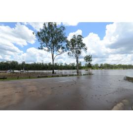 Colleges Crossing following flooding, January 2013