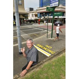 Councillor Charlie Pisasale, Ipswich Mall, January 2013