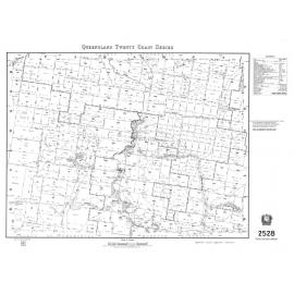 Queensland Twenty Chain series sheet 2528 (Minden), 1972