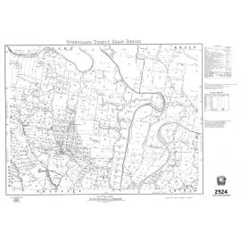Queensland Twenty Chain series sheet 2524, 1954
