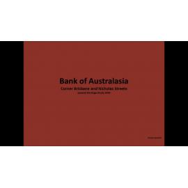 Old Bank of Australasia building images, corner Nicholas and Brisbane Streets, Ipswich, 1992