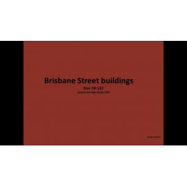 Images of Brisbane Street buildings, Nos 78 - 137, Ipswich, 1992