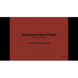 Top of Town businesses from Nos 142 to 259 Brisbane Street, Ipswich, 1991