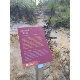 White Rock Cultural Interpretive Signage, Sacred Sites, 2021