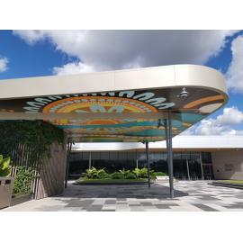 Nicholas Street Precinct at Tulmur Place, Cultural Mural, 2021