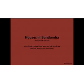 Images of houses in Bundamba, Ipswich, 1991