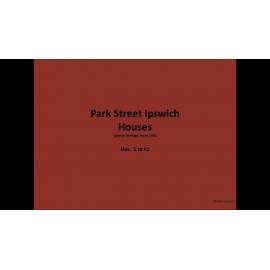 Park Street images, Nos 1 to 41, Ipswich, 1991