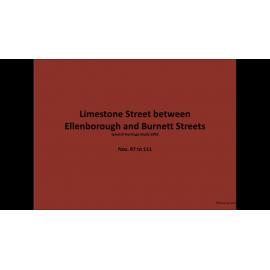 Limestone Street images, between Ellenborough and Burnett Streets, Ipswich, 1991