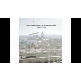 Images of Ipswich from Civic Centre construction site, Ipswich, 1974-1975