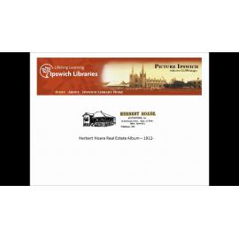 Series of images from real estate album of Herbert Hoare, auctioneer, Ipswich, 1912-1914