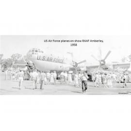 United States Air Force planes on show at RAAF, Amberley, Ipswich, 1958