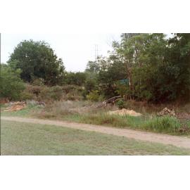 Racecourse side of Bundamba Creek, Bundamba, Ipswich, 1991