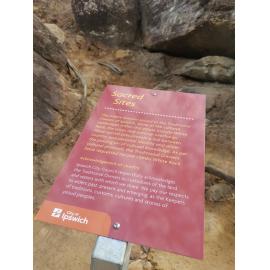 White Rock Cultural Interpretive Signage, Sacred Sites, 2021
