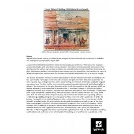 Former Tatham's Building, 146 Brisbane Street, Ipswich - history