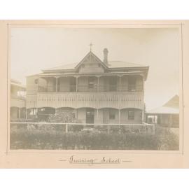 Training School, possibly at St Vincent's, Nudgee, 1904