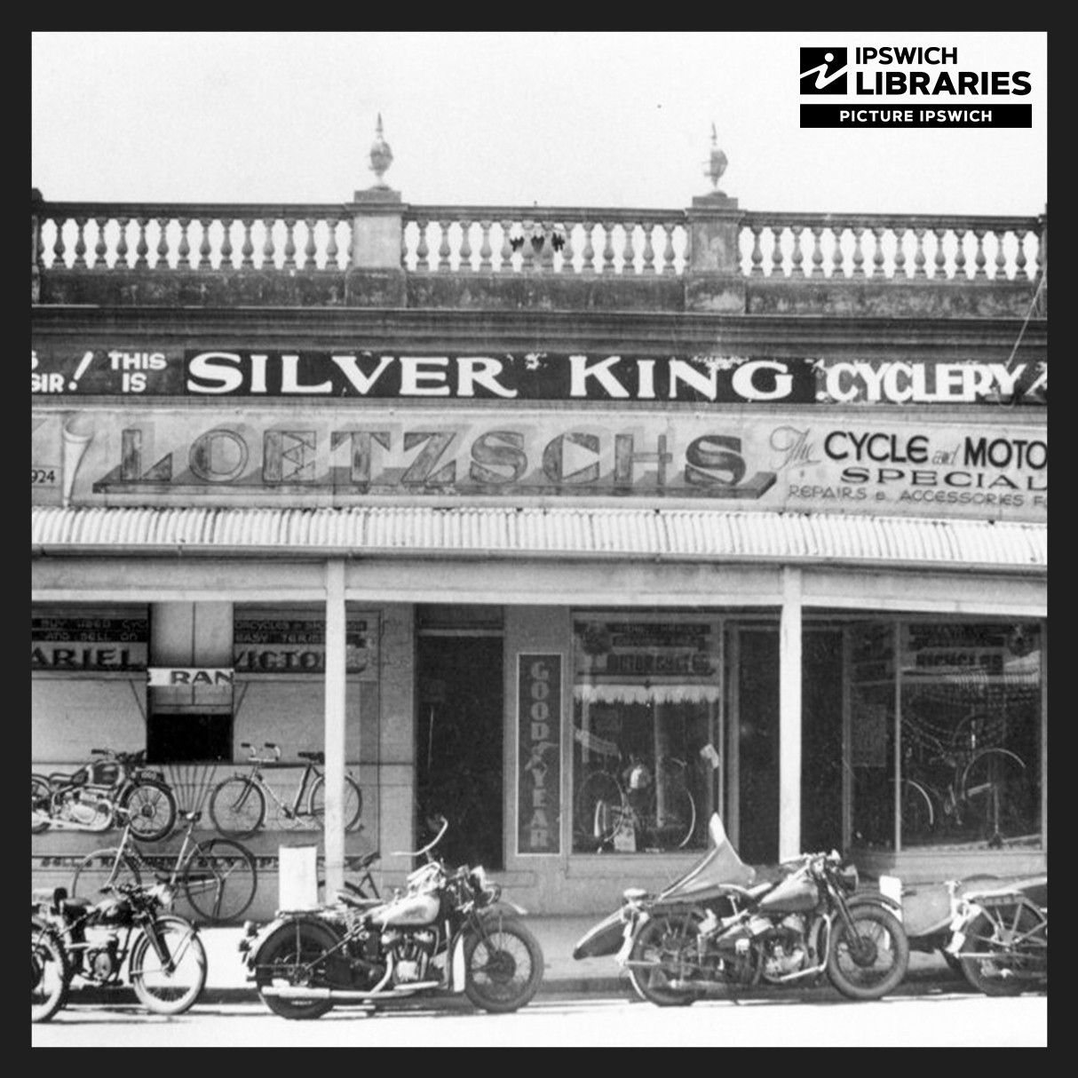 Former Loetzsch Silver Cyclery