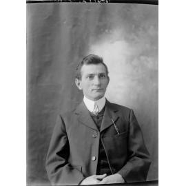 Portrait of Martin William (Will) Haenke, Ipswich, c.1900