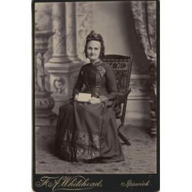 Sarah Wyman (nee Barker) (1819-1896), Ipswich, c.1895