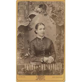 Thought to be a daughter of Benjamin and Mary Anne Rayner, Brisbane, c.1883-1895