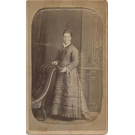 Lucy Ann Wyman (nee Pocock) (1858-1913), c.1880-1883