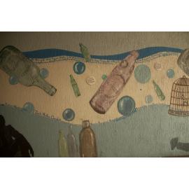 Bottle Alley Mural, Ipswich, 2017