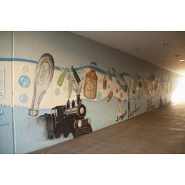 Bottle Alley Mural, Ipswich, 2017