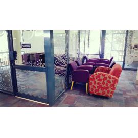 Seating removed and meeting rooms closed, Ipswich Libraries, May 2020