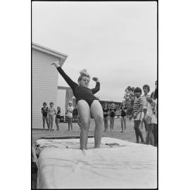 Gymnastics at an unidentified school, Ipswich, October 1980