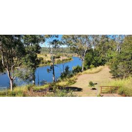 Kholo Gardens - looking towards the Bremer River, 2019