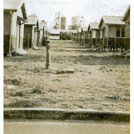 Huts at the Amberley Air Force Base, Ipswich, 1941
