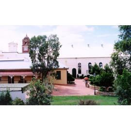 Side view of the former School of Arts & Ipswich Town Hall, Nicholas Street, Ipswich, 1990s