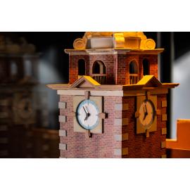 Model of the Ipswich Post Office, detail, Ipswich Mini Crafters