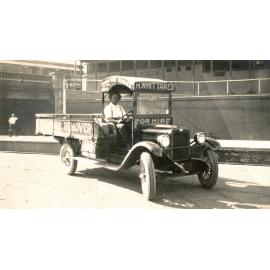 H. Whittaker truck for hire, Ipswich, in the 1920s