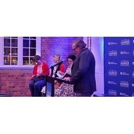 Official opening of 'Galvanized: A Festival of Heritage', held in the Lord Lamington Suite, Pump Yard, Limestone Street, Ipswich, 2022