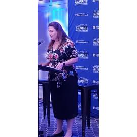 Official opening of 'Galvanized: A Festival of Heritage', held in the Lord Lamington Suite, Pump Yard, Limestone Street, Ipswich, 2022