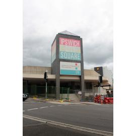 Demolition of Ipswich City Square, Brisbane and Bell Streets, Ipswich, December 2011