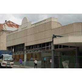 Demolition of Ipswich City Square, Brisbane and Bell Streets, Ipswich, December 2011