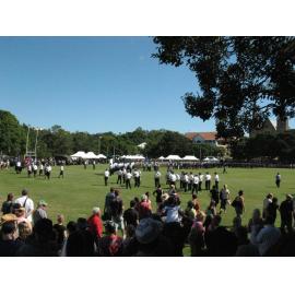 Anzac Day March down Ellenborough Street, towards Timothy Maloney Park, Ipswich, April 2009