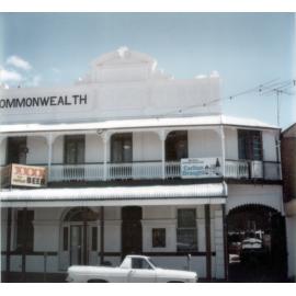 Eastern portion of the Commonwealth Hotel facade, Union Street, Ipswich, n.d.